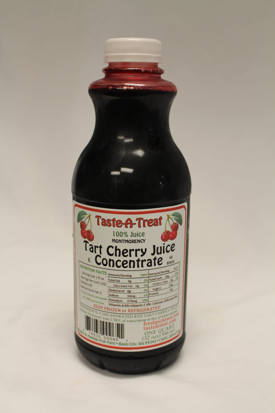 Tart Cherry Concentrate Heart Healthy Super Fruit Juice Fresh Picks WA